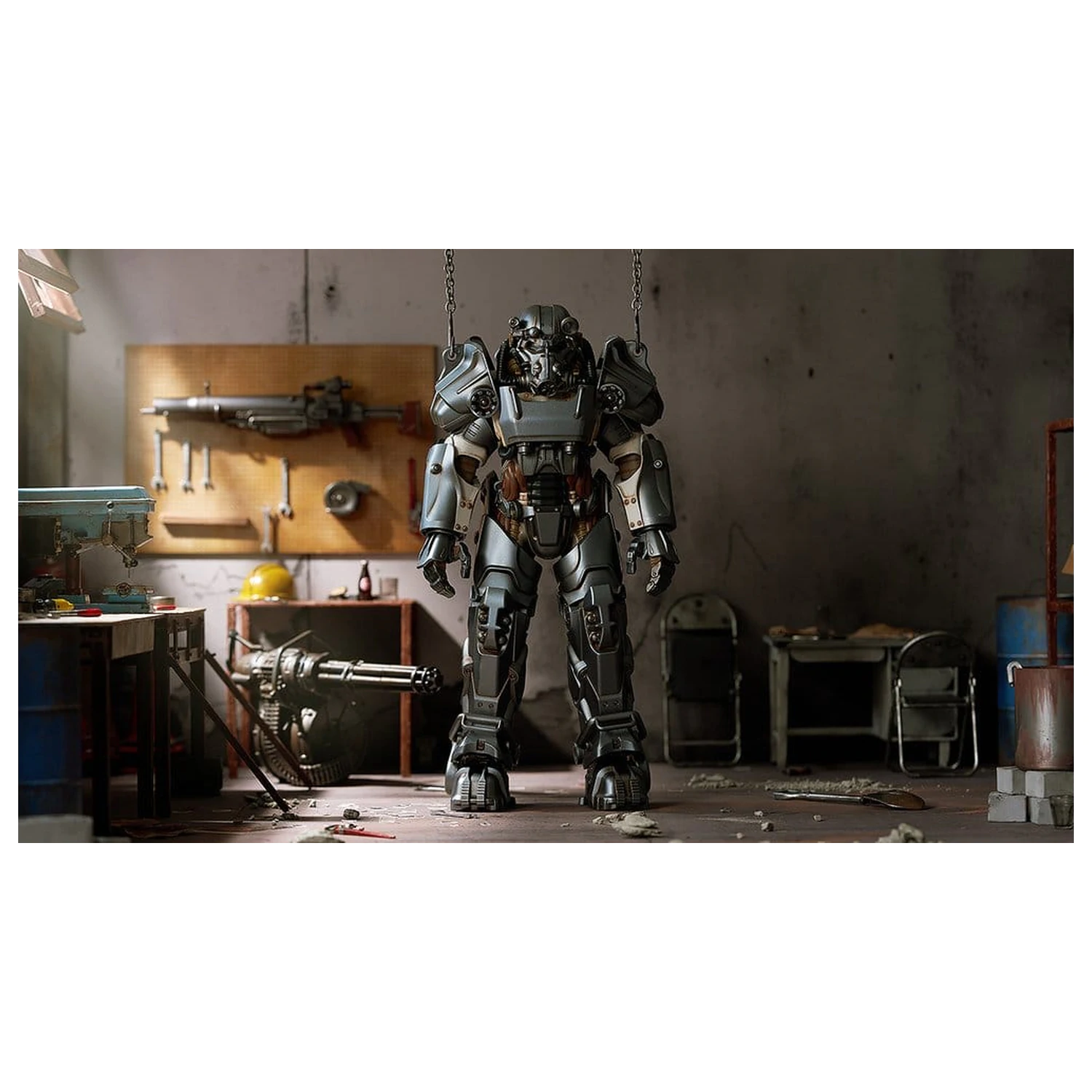 Fallout Plamatea plastová stavebnica modelu T-60 Power Armor 20 cm produktová fotografia