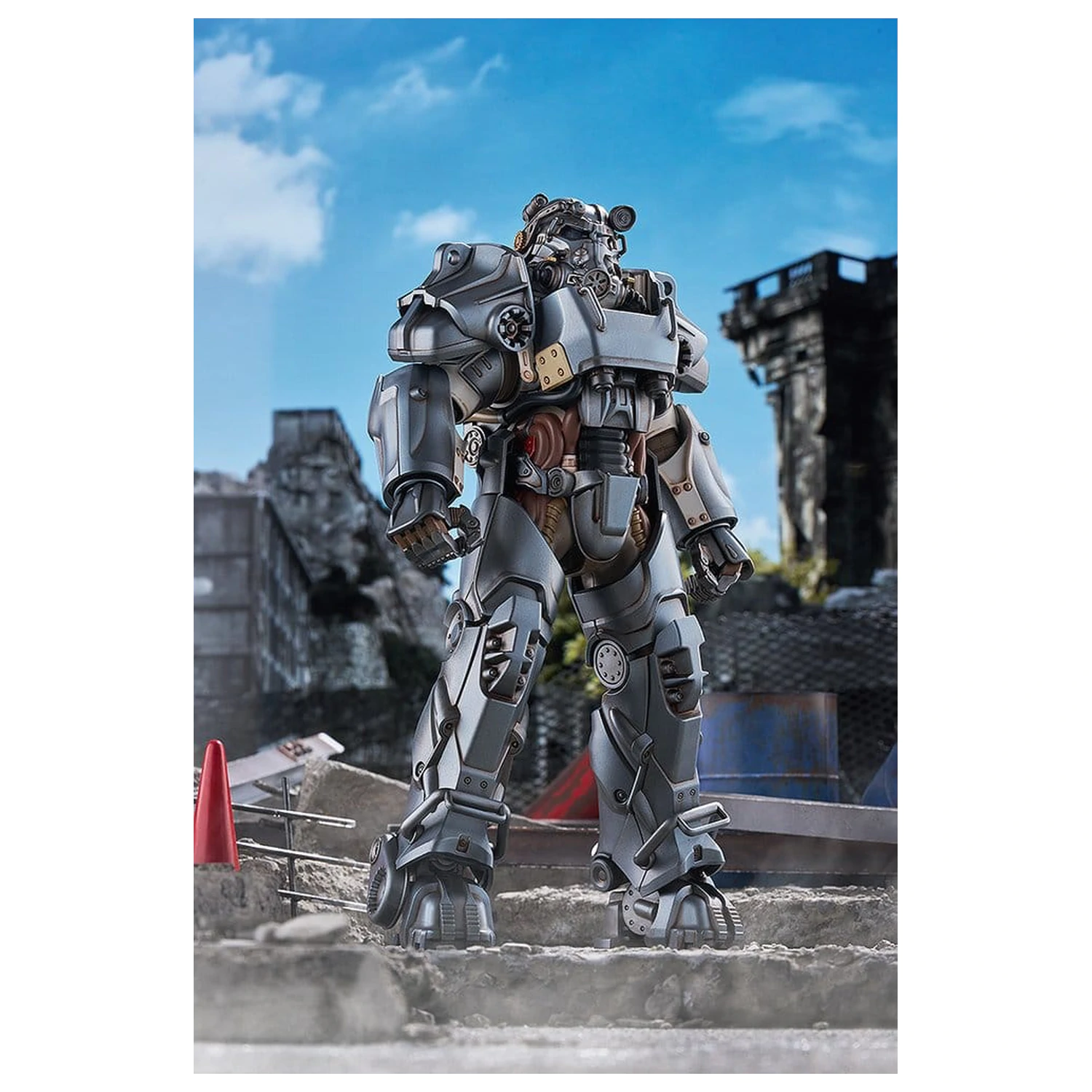 Fallout Plamatea plastová stavebnica modelu T-60 Power Armor 20 cm produktová fotografia