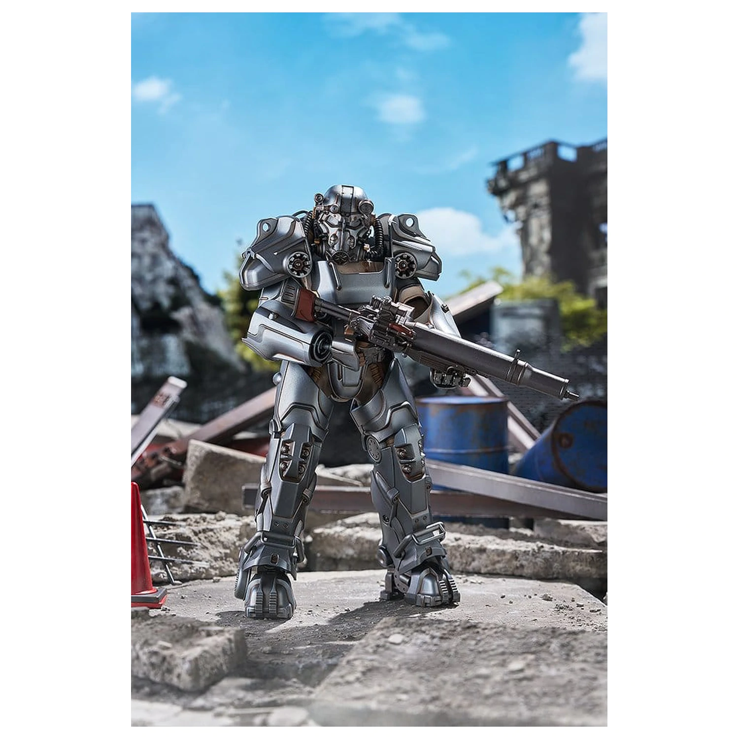 Fallout Plamatea plastová stavebnica modelu T-60 Power Armor 20 cm produktová fotografia