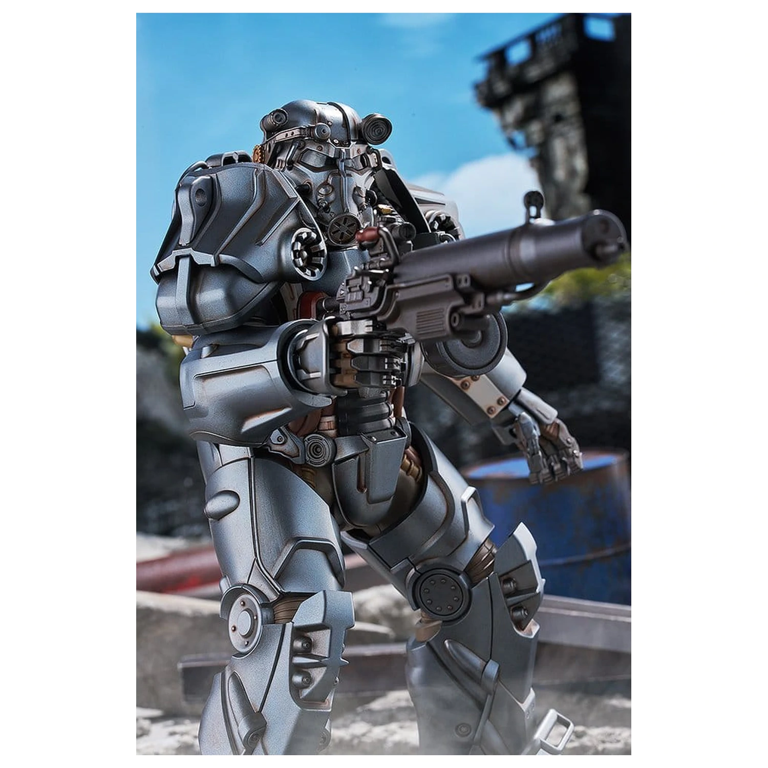 Fallout Plamatea plastová stavebnica modelu T-60 Power Armor 20 cm produktová fotografia