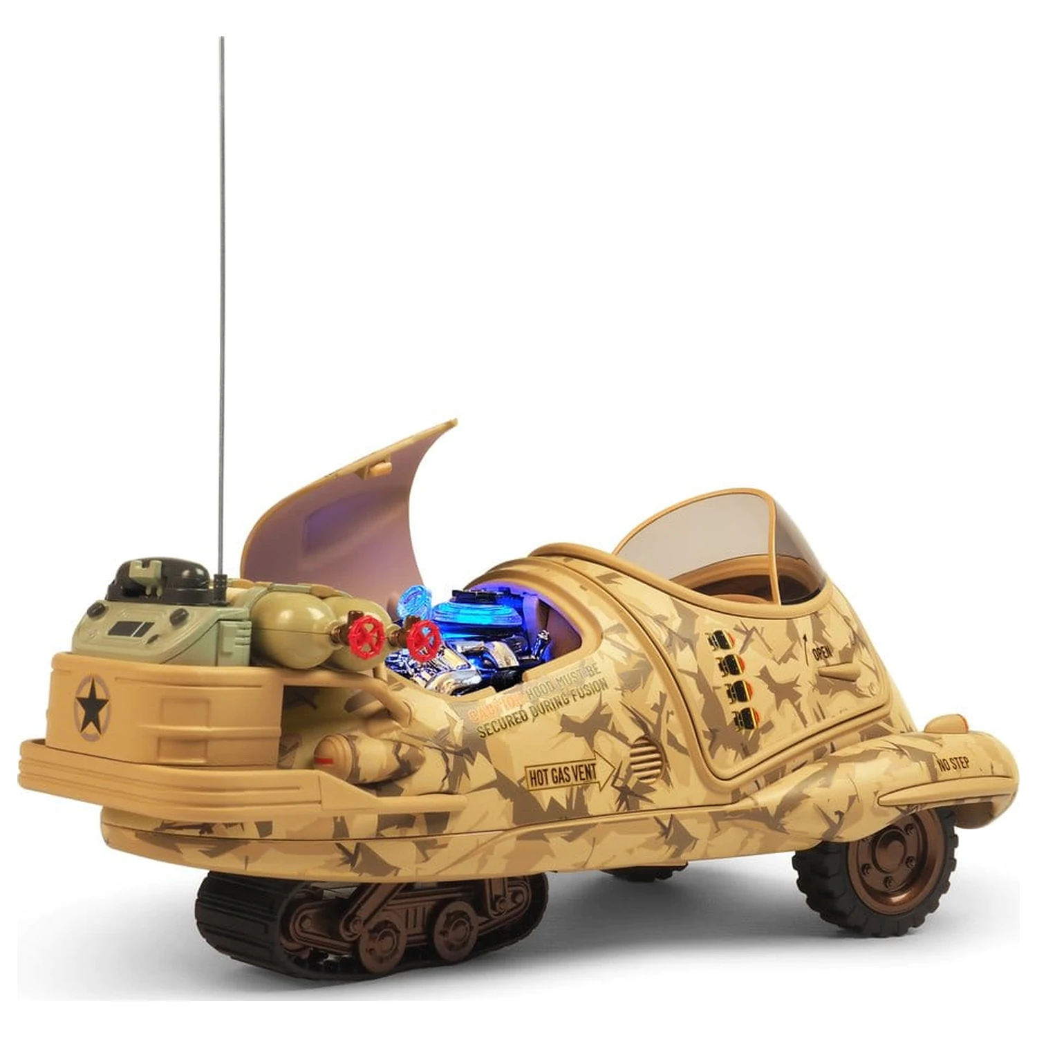 Fallout replika Desert Sandtrack Flea produktová fotografia