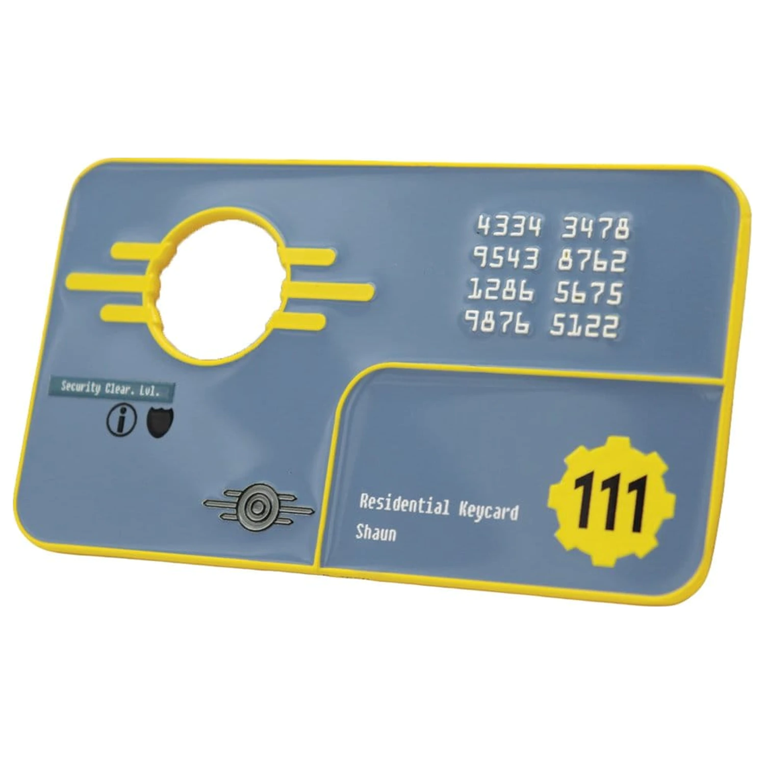 Fallout Replika bezpečnostnej kľúčovej karty Vault 111 Limitovaná edícia 11 cm produktová fotografia