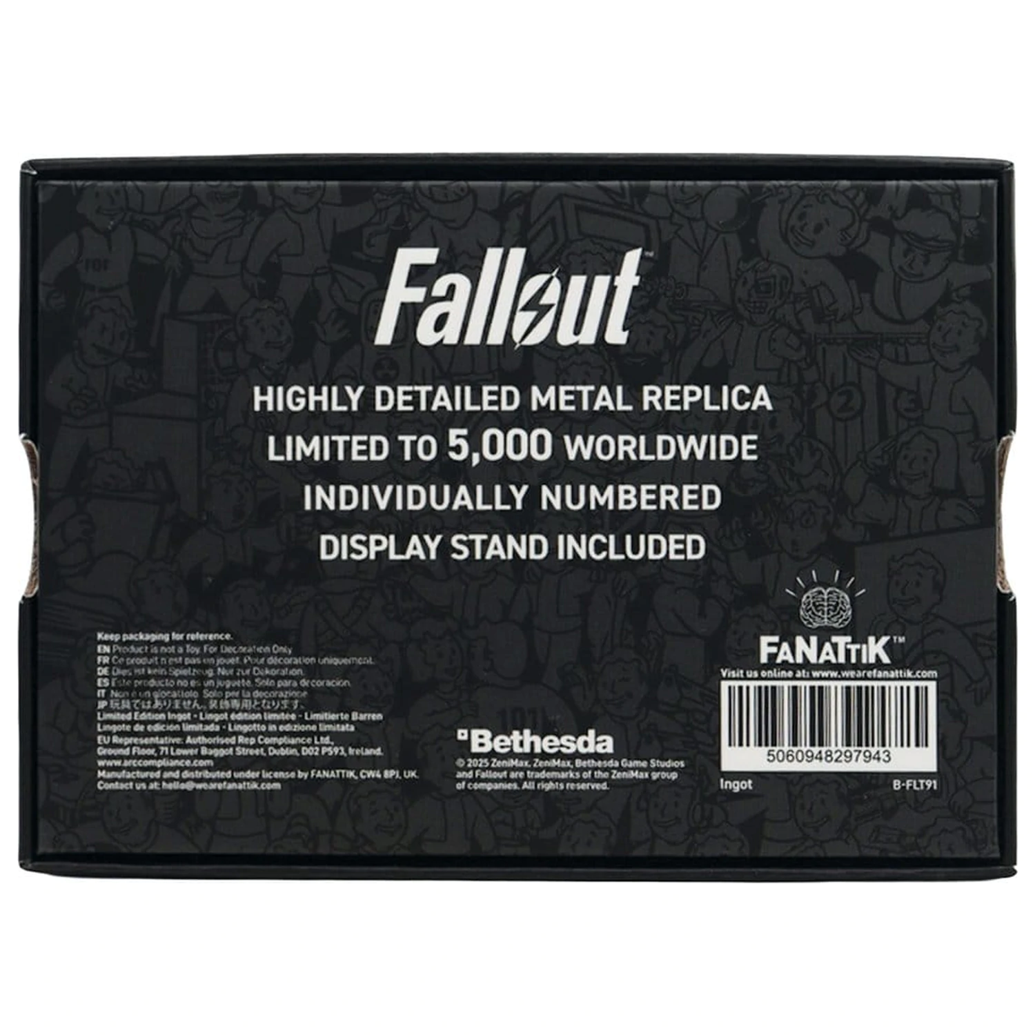 Fallout Replika bezpečnostnej kľúčovej karty Vault 111 Limitovaná edícia 11 cm produktová fotografia