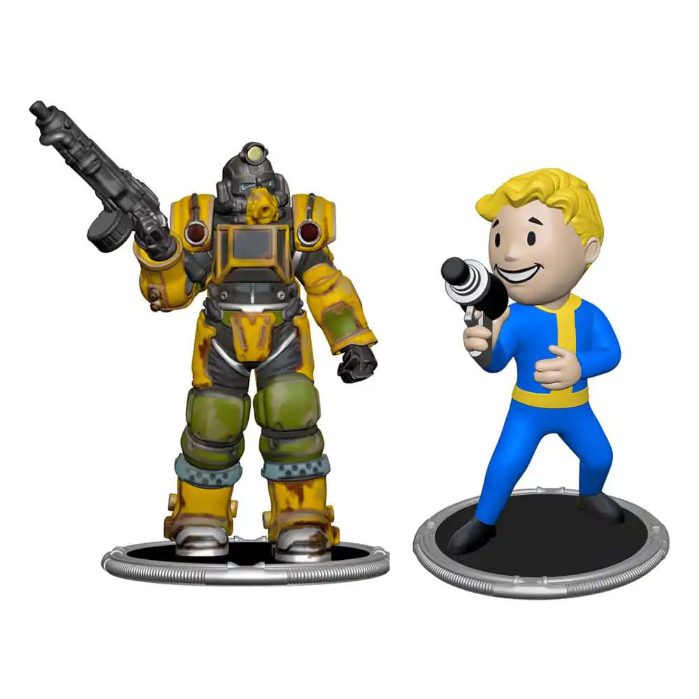 Fallout Mini Figúrky 2 darabos készlet A Excavator & Vault Boy (Gun) 7 cm termékfotó