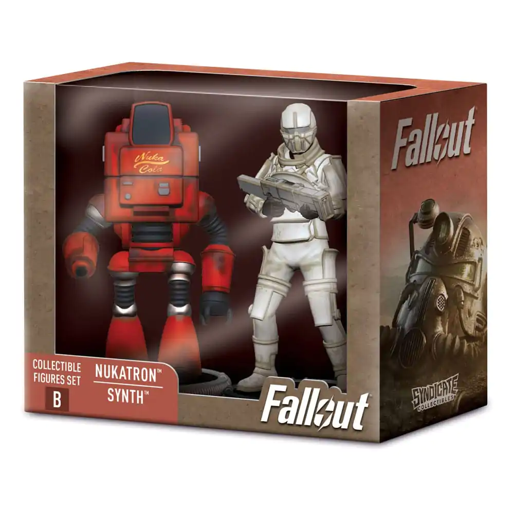 Fallout Mini Figúrky 2-Pack Set B Nukatron & Synth 7 cm produktová fotografia