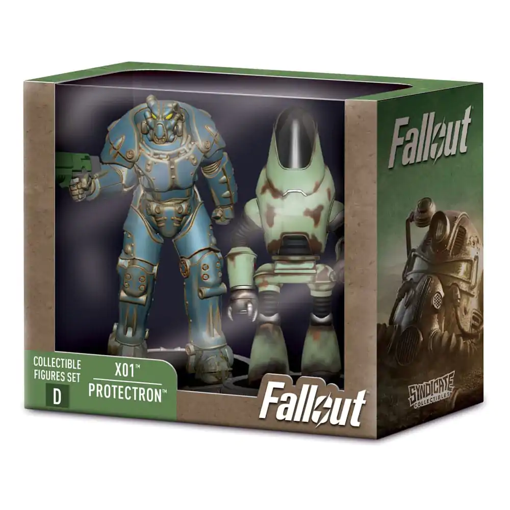 Fallout Mini Figúrky 2 db-os szett D X01 & Protectron 7 cm termékfotó