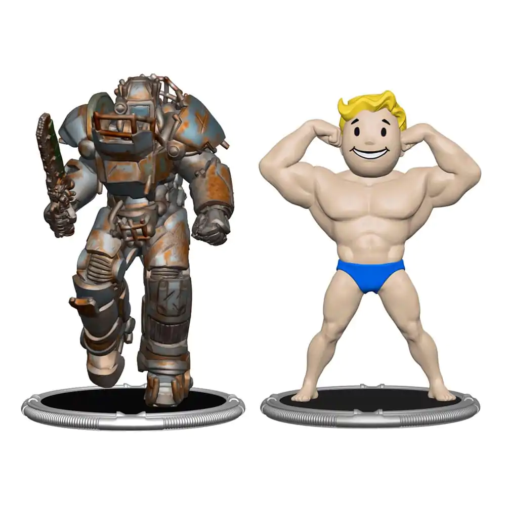 Fallout Mini Figúrky 2-Pack Set E Raider & Vault Boy (Strong) 7 cm produktová fotografia