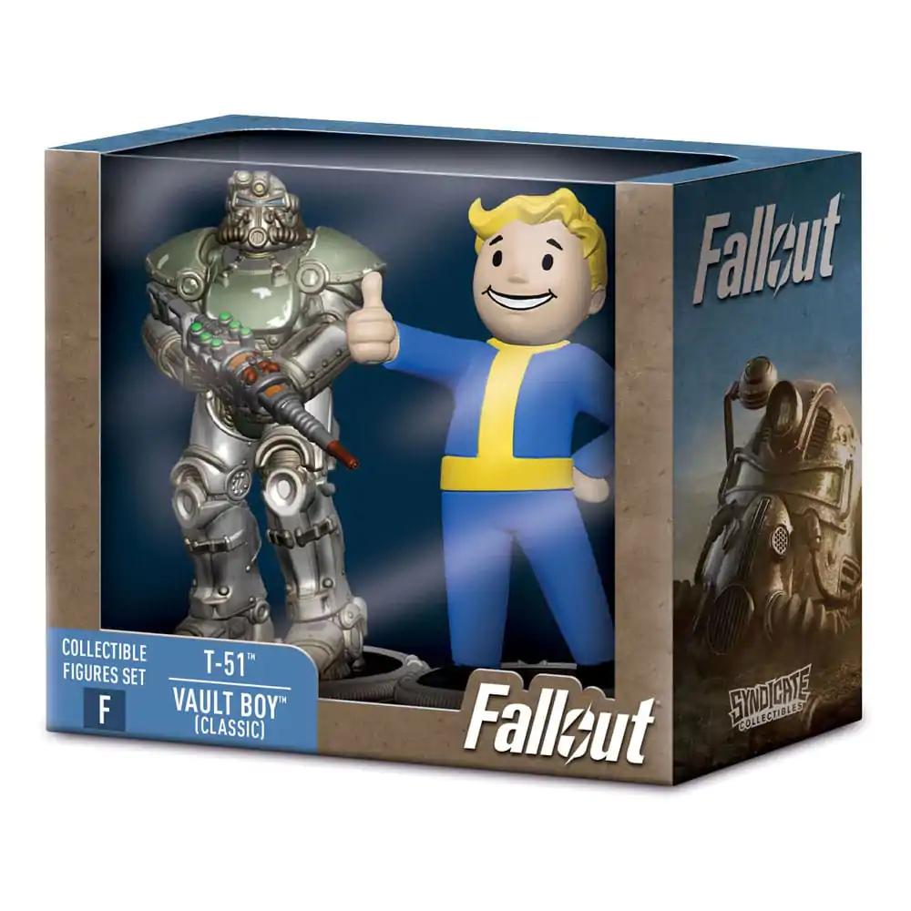 Fallout Mini Figurky 2-Pack Set F Raider & Vault Boy (Strong) 7 cm termékfotó