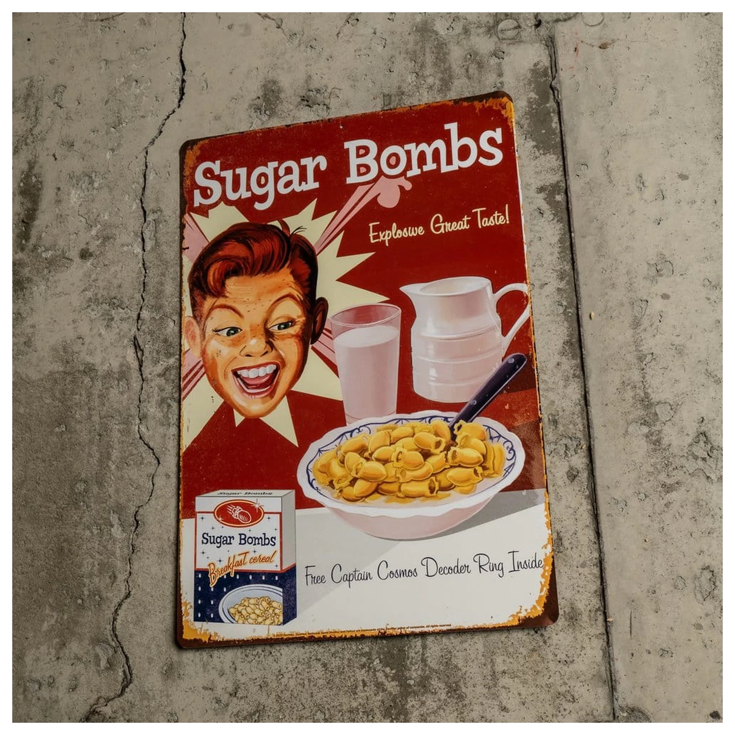 Fallout Kovová tabuľa Sugar Bombs produktová fotografia