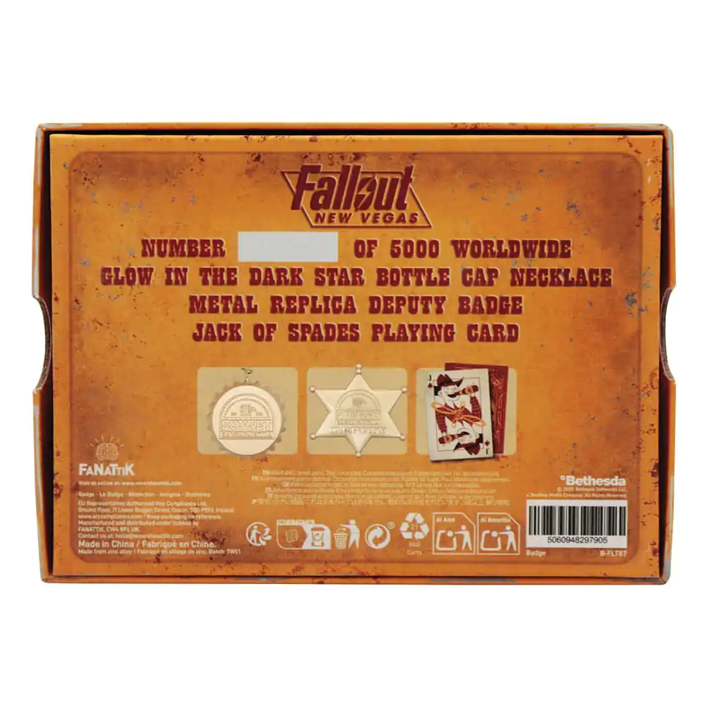 Fallout Replika Set Sunset Sarsaparilla Legend of the Star Gold Coloured Limitovaná Edícia produktová fotografia