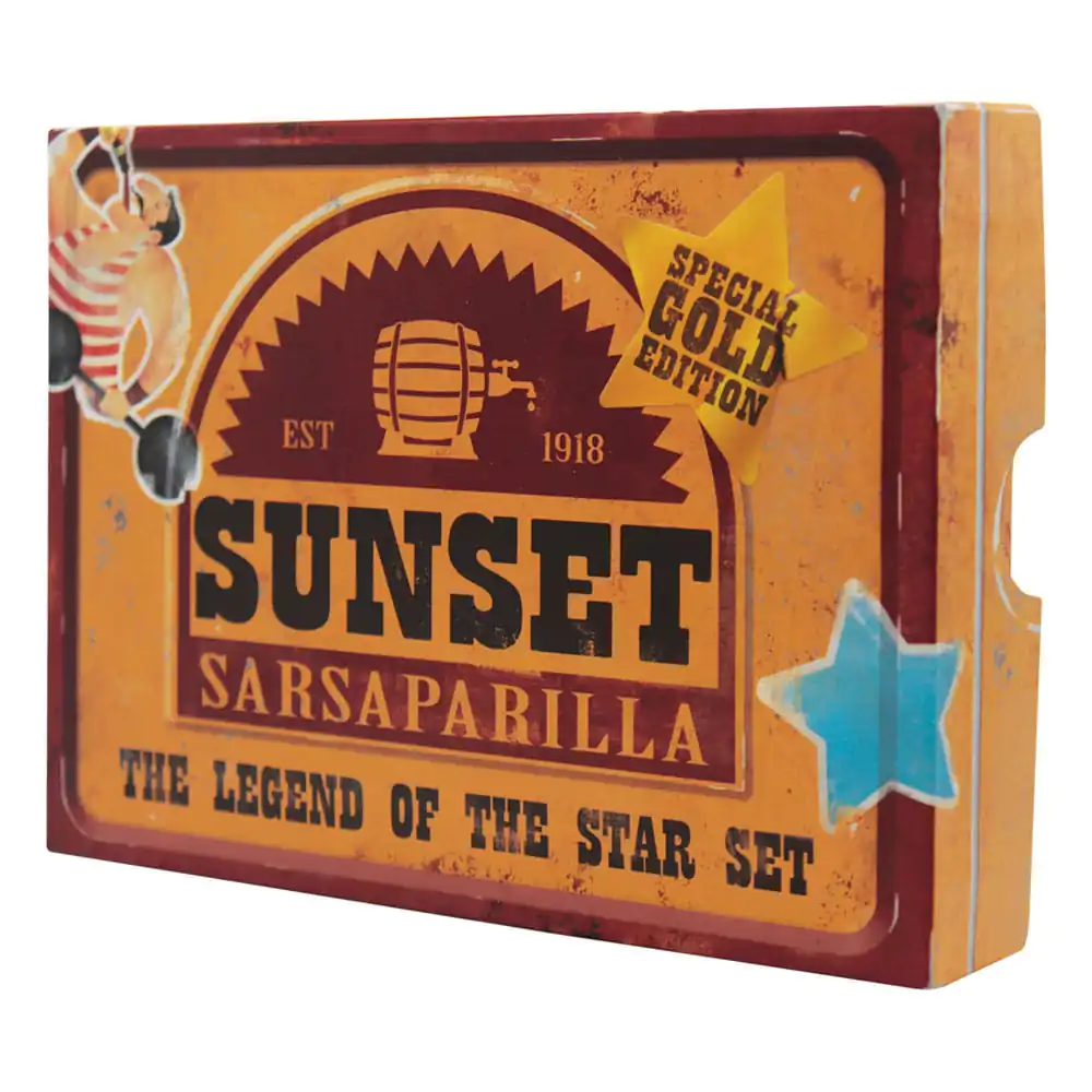 Fallout Replika Set Sunset Sarsaparilla Legend of the Star Gold Coloured Limitovaná Edícia produktová fotografia
