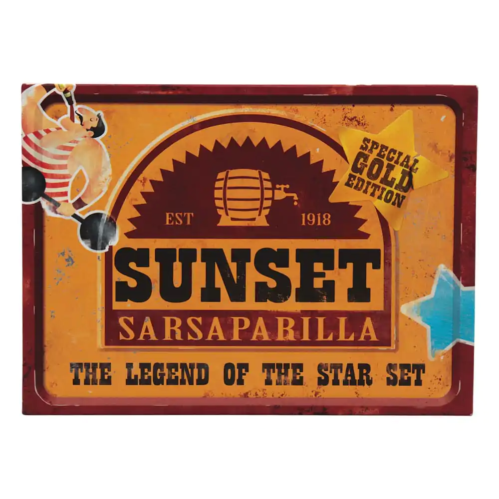 Fallout Replika Set Sunset Sarsaparilla Legend of the Star Gold Coloured Limitovaná Edícia produktová fotografia