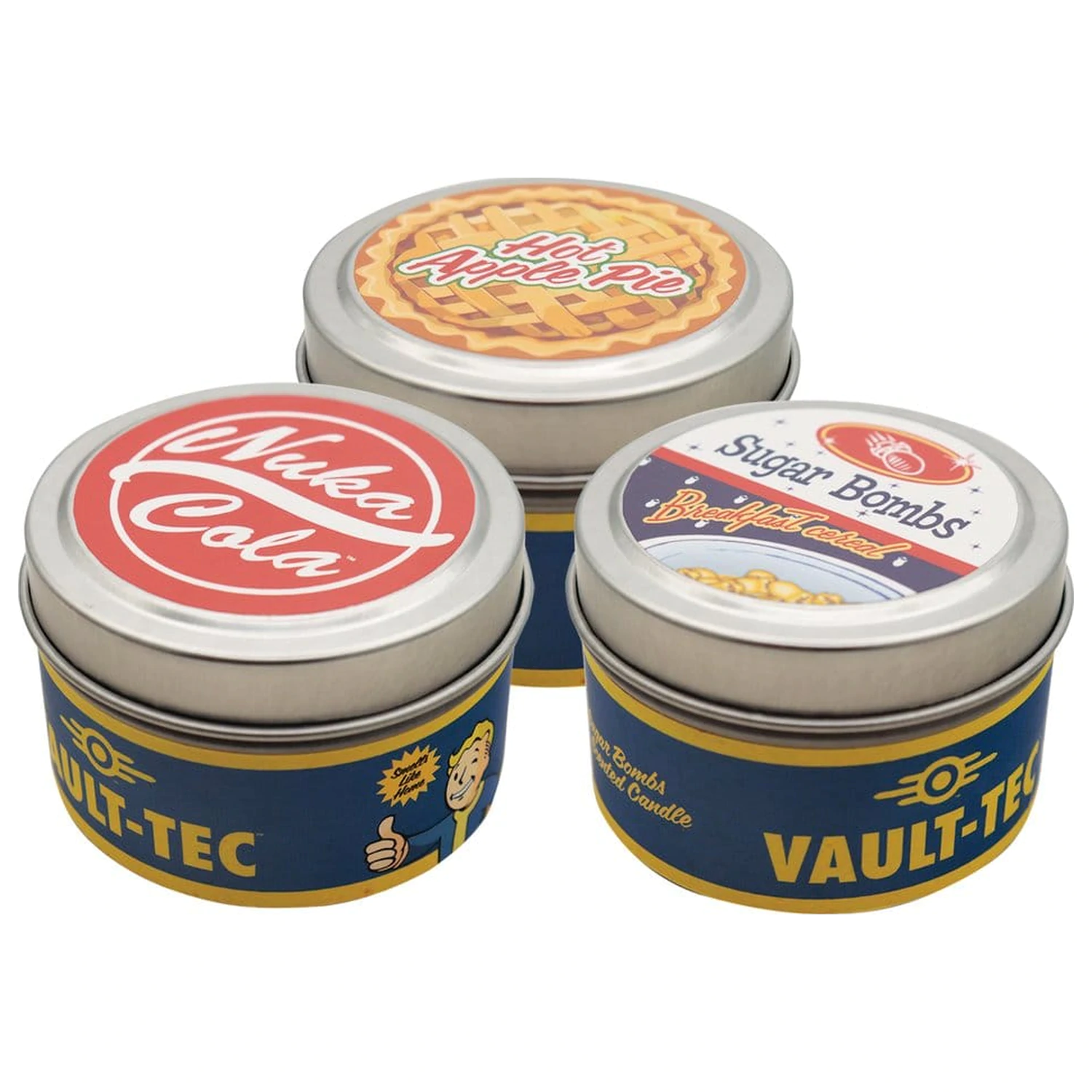 Fallout Sviečka 3-balenie Vault Dweller's 6 cm produktová fotografia