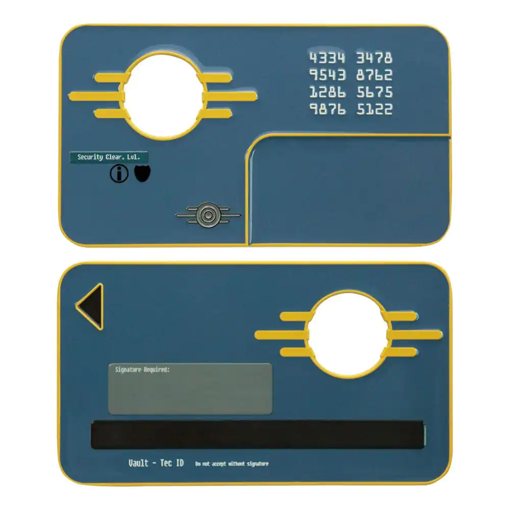 Fallout Replica Vault Security Keycard Limitovaná edícia termékfotó