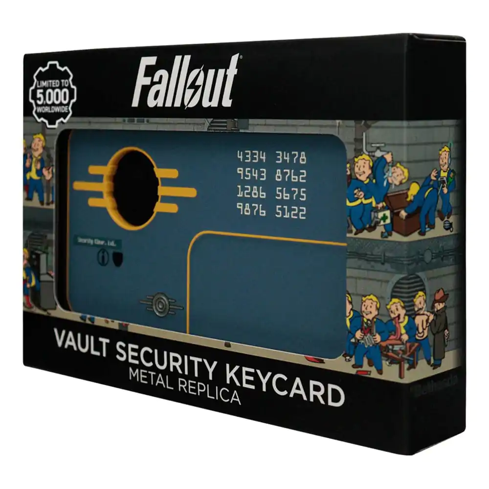 Fallout Replica Vault Security Keycard Limitovaná edícia termékfotó