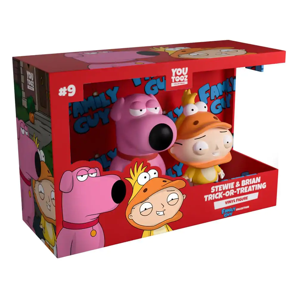 Family Guy Vinyl Figúrky 2-csomag Stewie & Brian Halloweeni édességgyüjtés 10 cm termékfotó