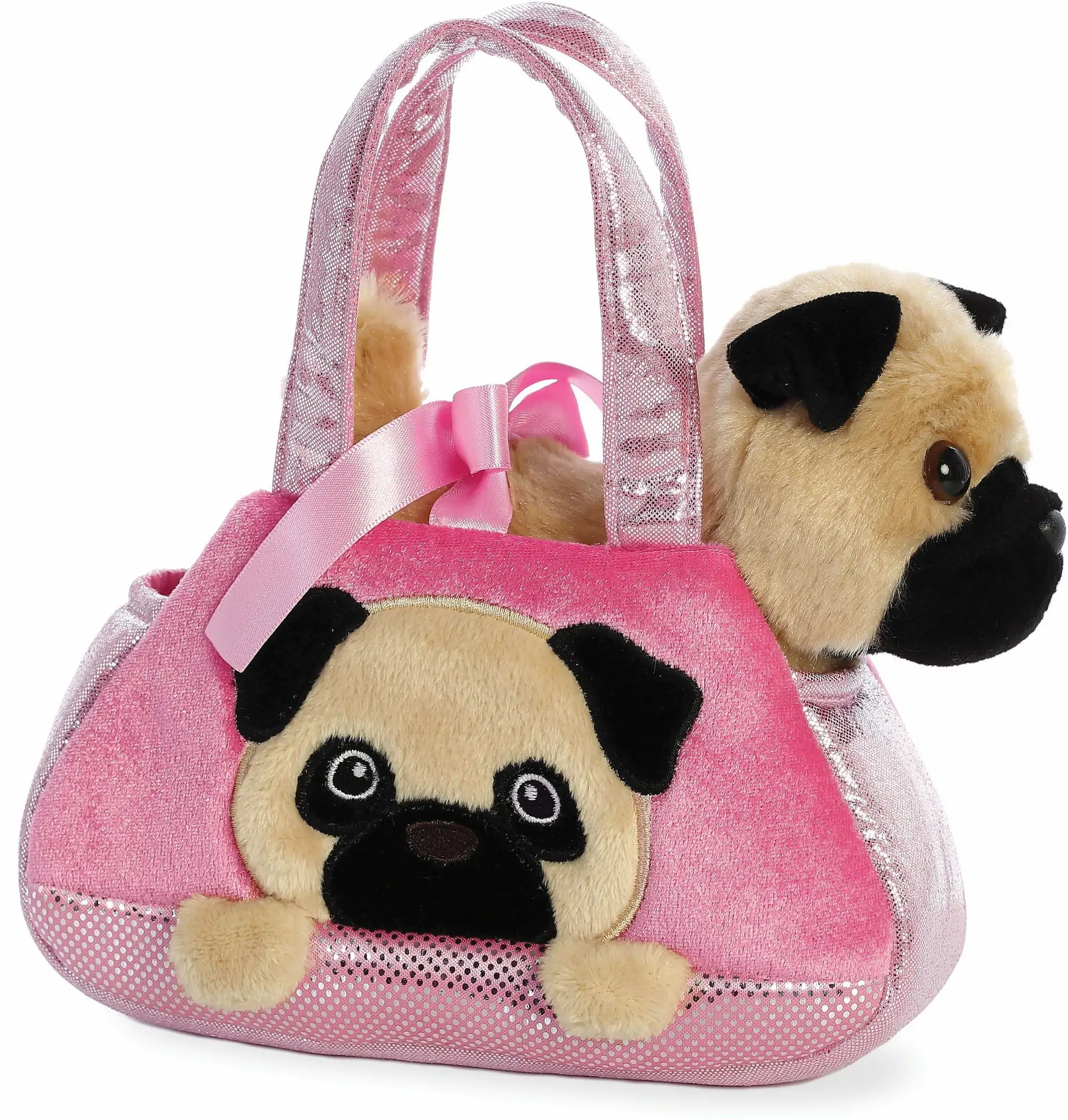 Fancy Pal Pug mäkká plyšová hračka 21 cm produktová fotografia