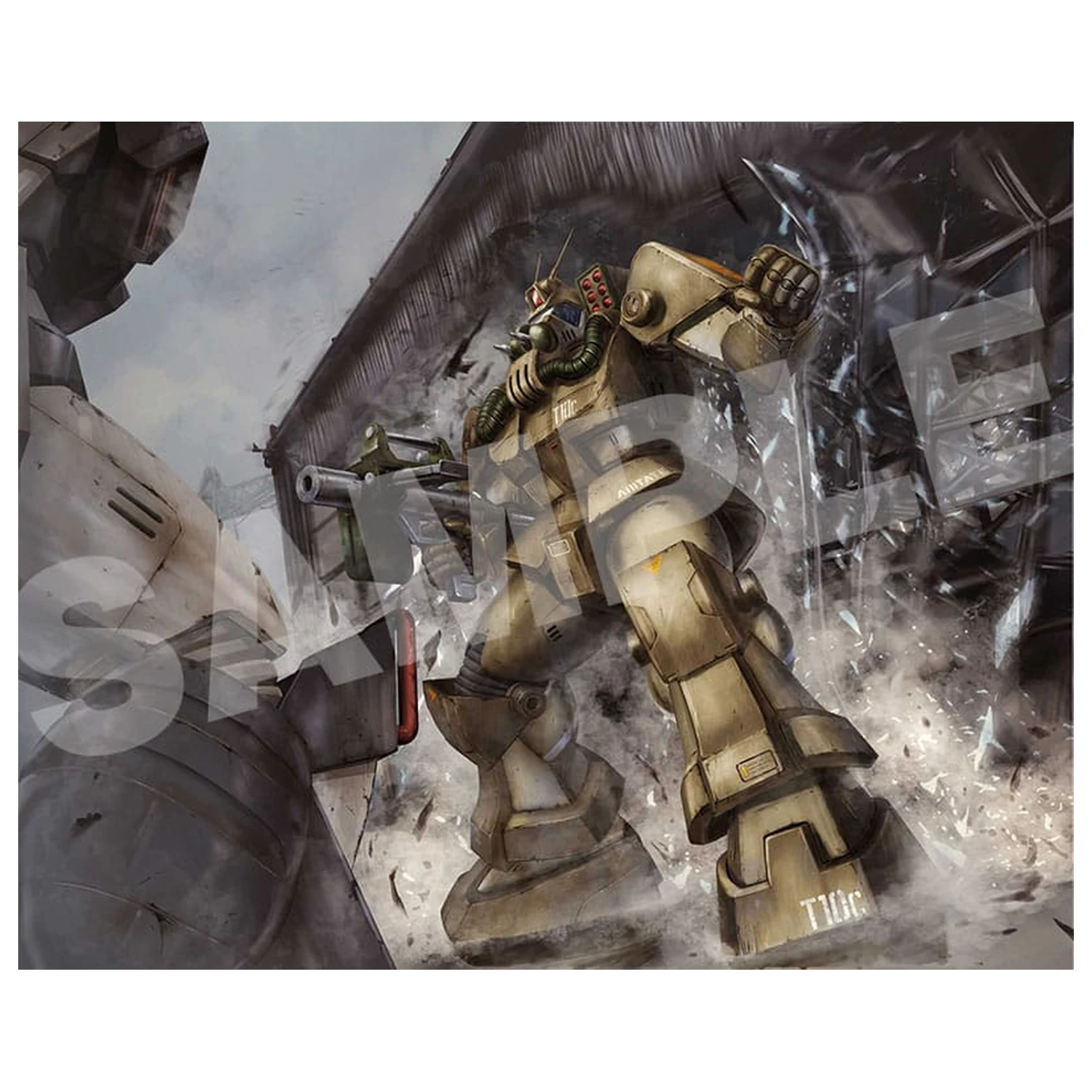 Fang of the Sun Dougram Combat Armors MAX 09 plastový model kit 1/72 Abitate T10C Block Head X-Nebula 17 cm produktová fotografia