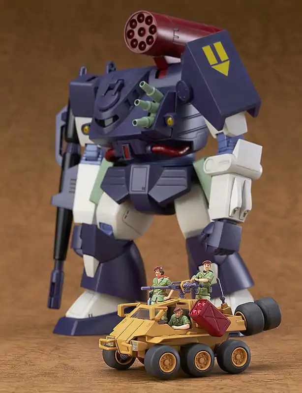 Fang of the Sun Dougram Combat Armors MAX06 Plastová modelová stavebnica 1/72 Bromley JRS Native Dancer Commander Type & Missile Pod Type (re-run) 5 cm produktová fotografia