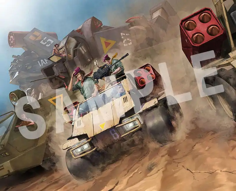 Fang of the Sun Dougram Combat Armors MAX06 Plastová modelová stavebnica 1/72 Bromley JRS Native Dancer Commander Type & Missile Pod Type (re-run) 5 cm produktová fotografia