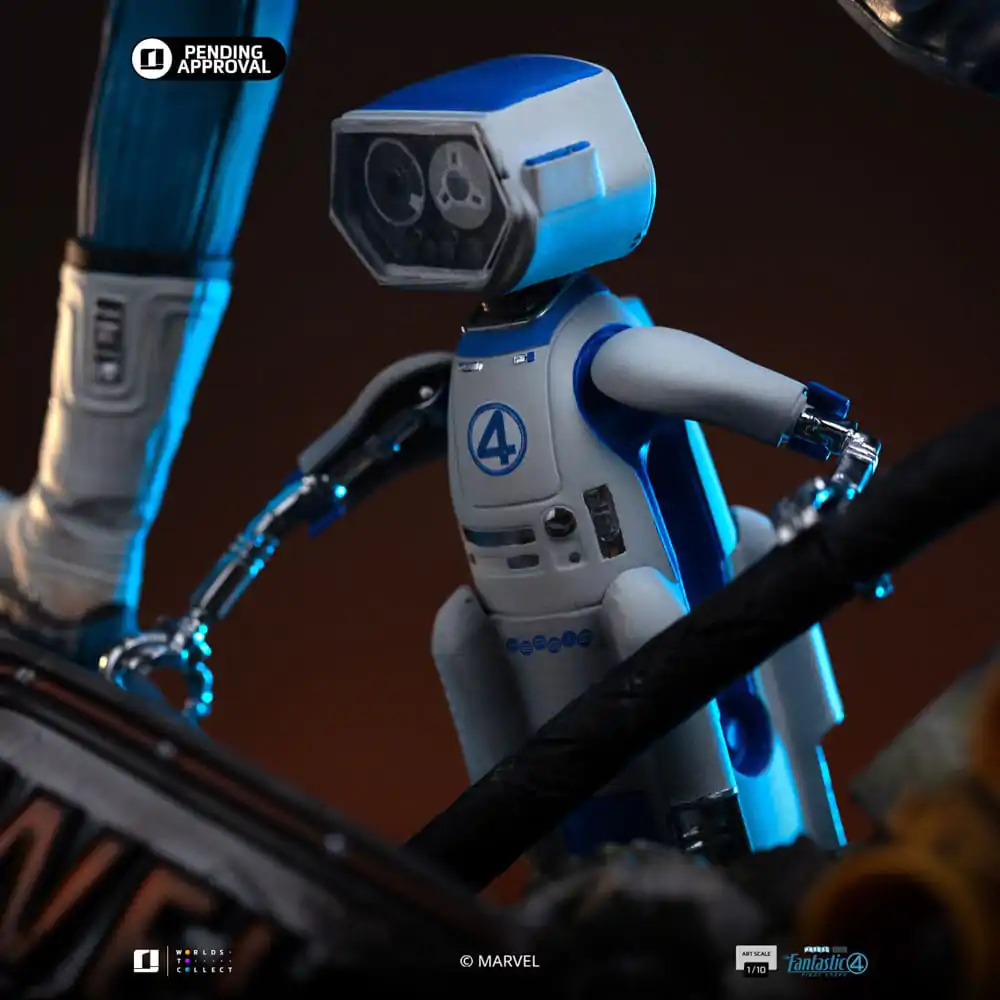 Fantastic Four Art Scale Socha 1/10 Mr. Fantastic and H.E.R.B.I.E 26 cm produktová fotografia