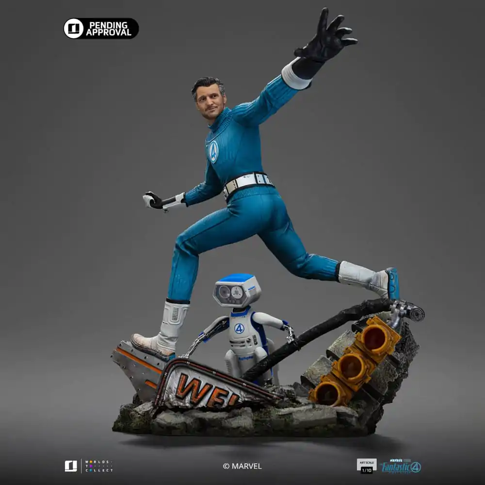 Fantastic Four Art Scale Socha 1/10 Mr. Fantastic and H.E.R.B.I.E 26 cm produktová fotografia