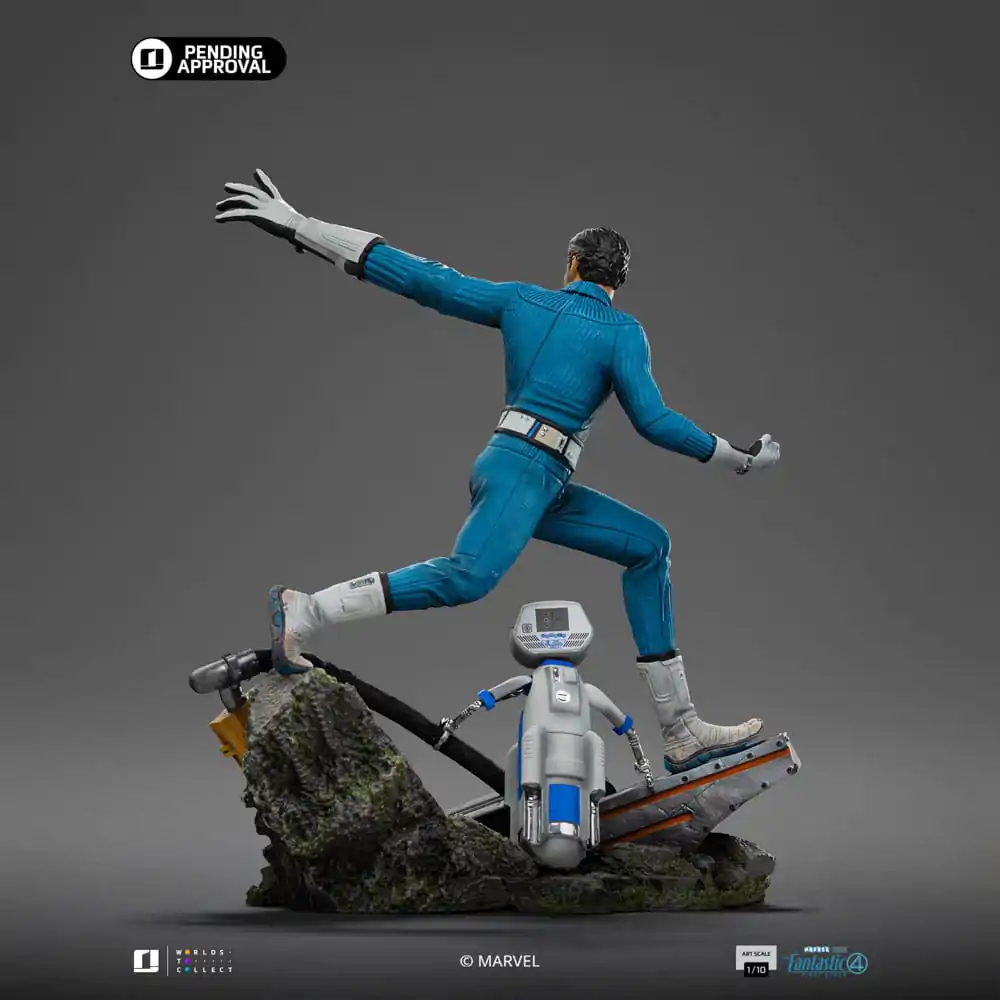 Fantastic Four Art Scale Socha 1/10 Mr. Fantastic and H.E.R.B.I.E 26 cm produktová fotografia