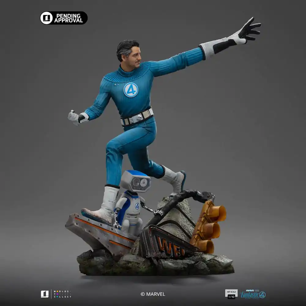 Fantastic Four Art Scale Socha 1/10 Mr. Fantastic and H.E.R.B.I.E 26 cm produktová fotografia