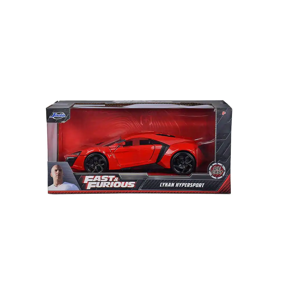 Fast & Furious 7 Diecast Model 1/24 2014 Lykan Hypersport, odlievaný model produktová fotografia