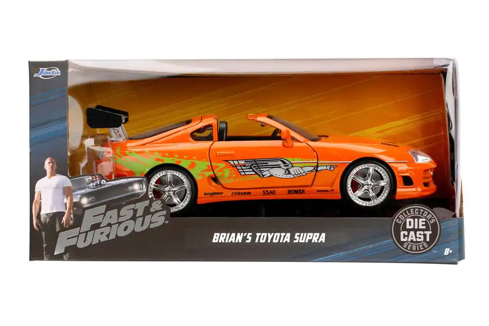 Fast & Furious Diecast Model 1/24 1995 Toyota Supra termékfotó