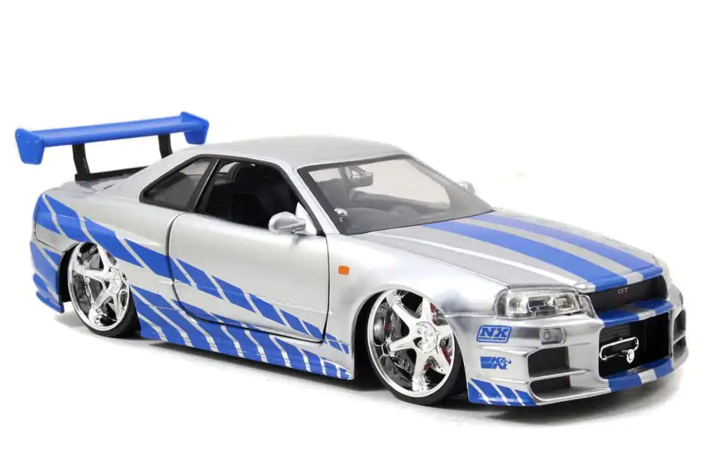 Fast & Furious Diecast Model 1/24 2002 Nissan Skyline produktová fotografia