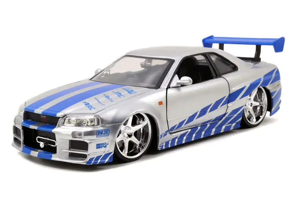 Fast & Furious Diecast Model 1/24 2002 Nissan Skyline produktová fotografia