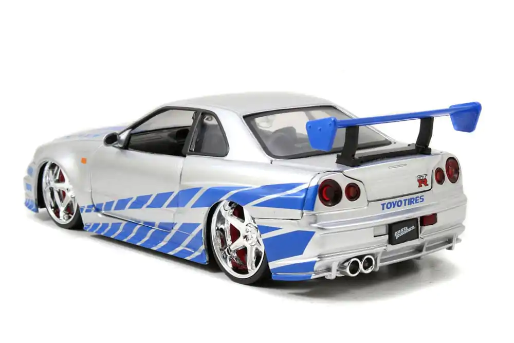 Fast & Furious Diecast Model 1/24 2002 Nissan Skyline produktová fotografia
