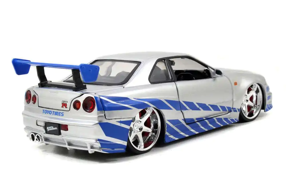 Fast & Furious Diecast Model 1/24 2002 Nissan Skyline produktová fotografia