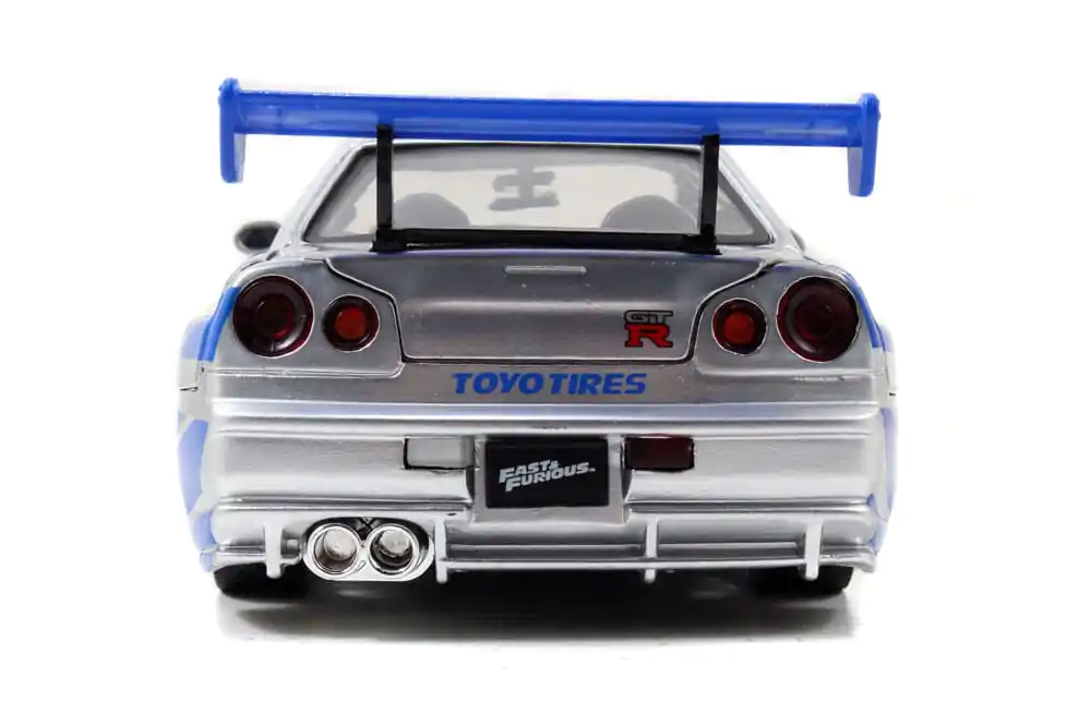 Fast & Furious Diecast Model 1/24 2002 Nissan Skyline produktová fotografia