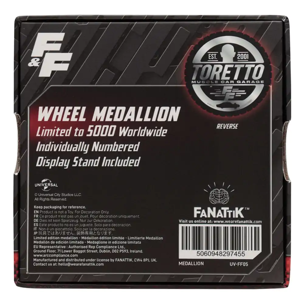 Fast & Furious Medailón Born for Speed produktová fotografia