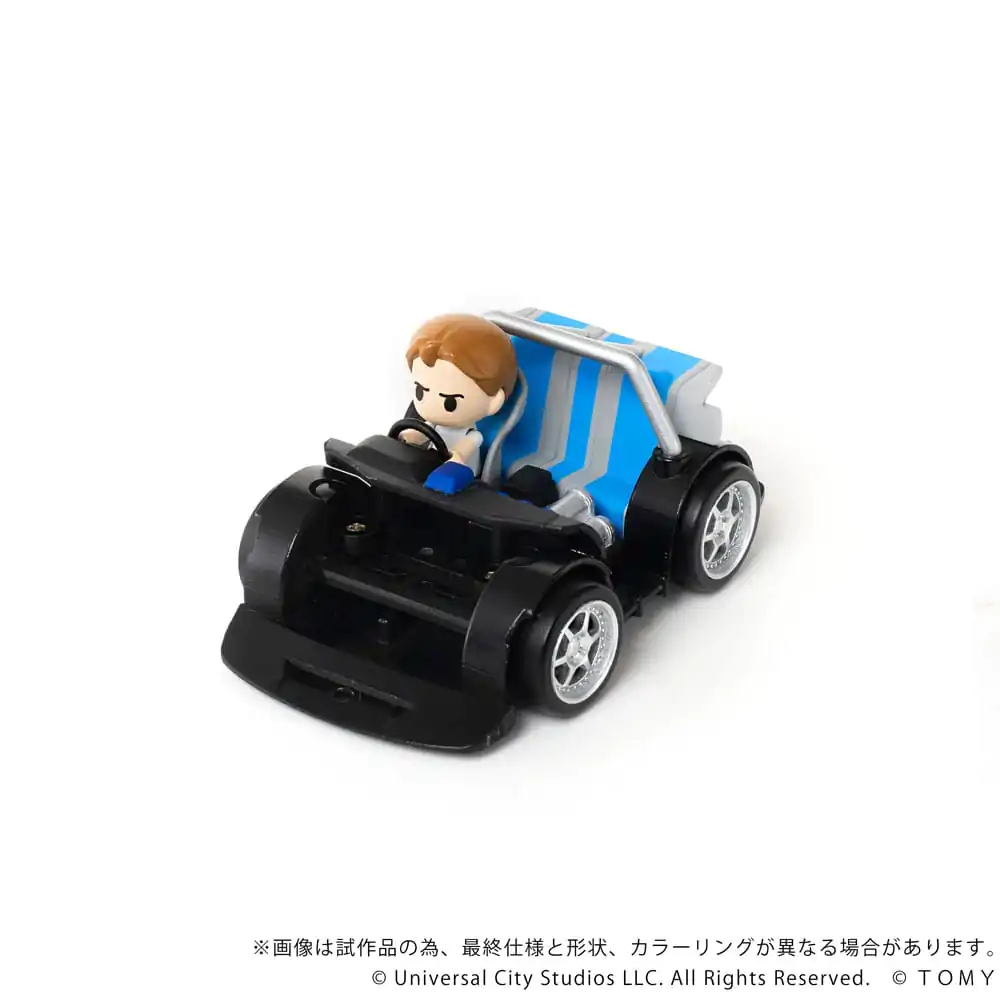 Fast & Furious Q-Village vozidlo s minifigúrkou Nissan Skyline GT-R (R34) 9 cm produktová fotografia