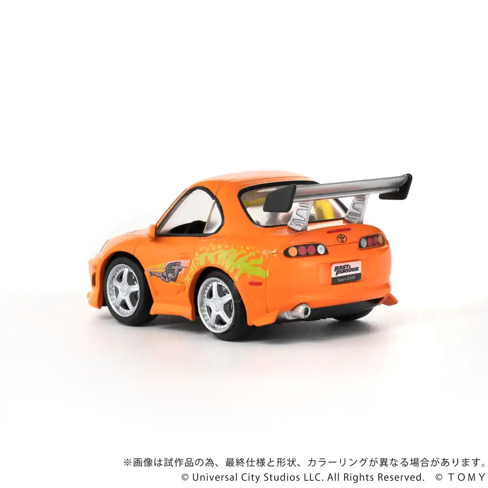 Fast &amp; Furious Q-Village Vozidlo s mini-figúrkou Toyota Supra JZA80 9 cm produktová fotografia