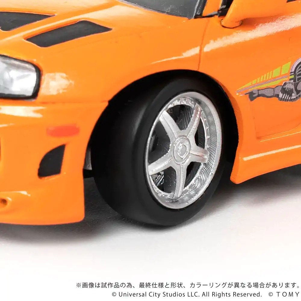 Fast &amp; Furious Q-Village Vozidlo s mini-figúrkou Toyota Supra JZA80 9 cm produktová fotografia