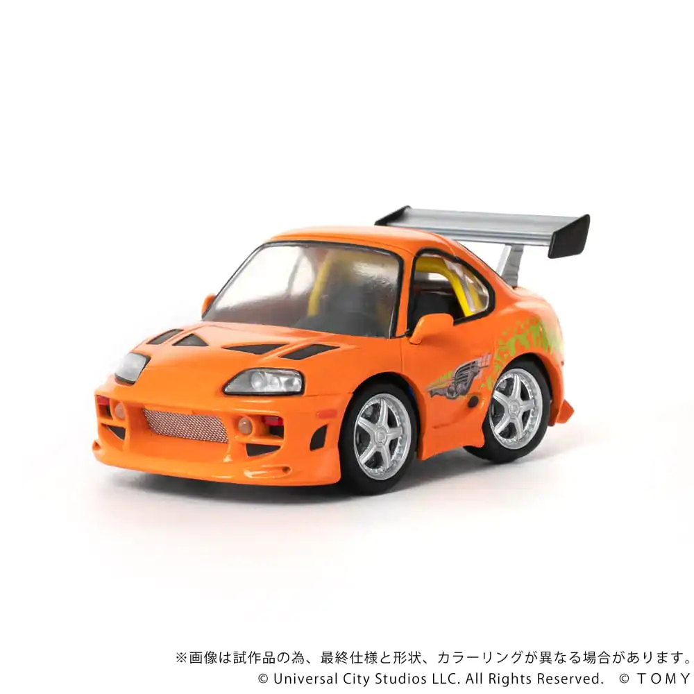 Fast &amp; Furious Q-Village Vozidlo s mini-figúrkou Toyota Supra JZA80 9 cm produktová fotografia