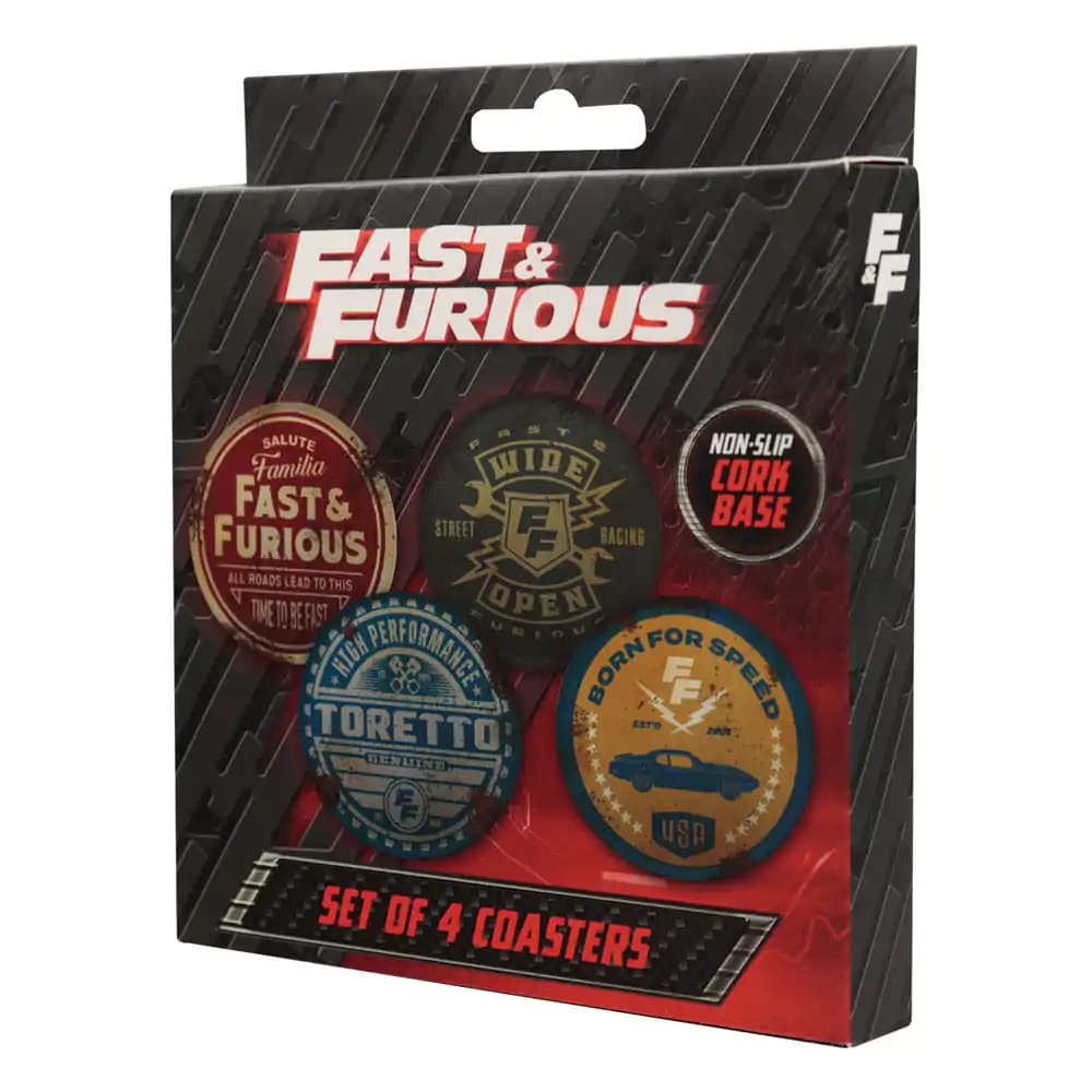 Fast & Furious 4-balenie podložiek Vintage Style produktová fotografia
