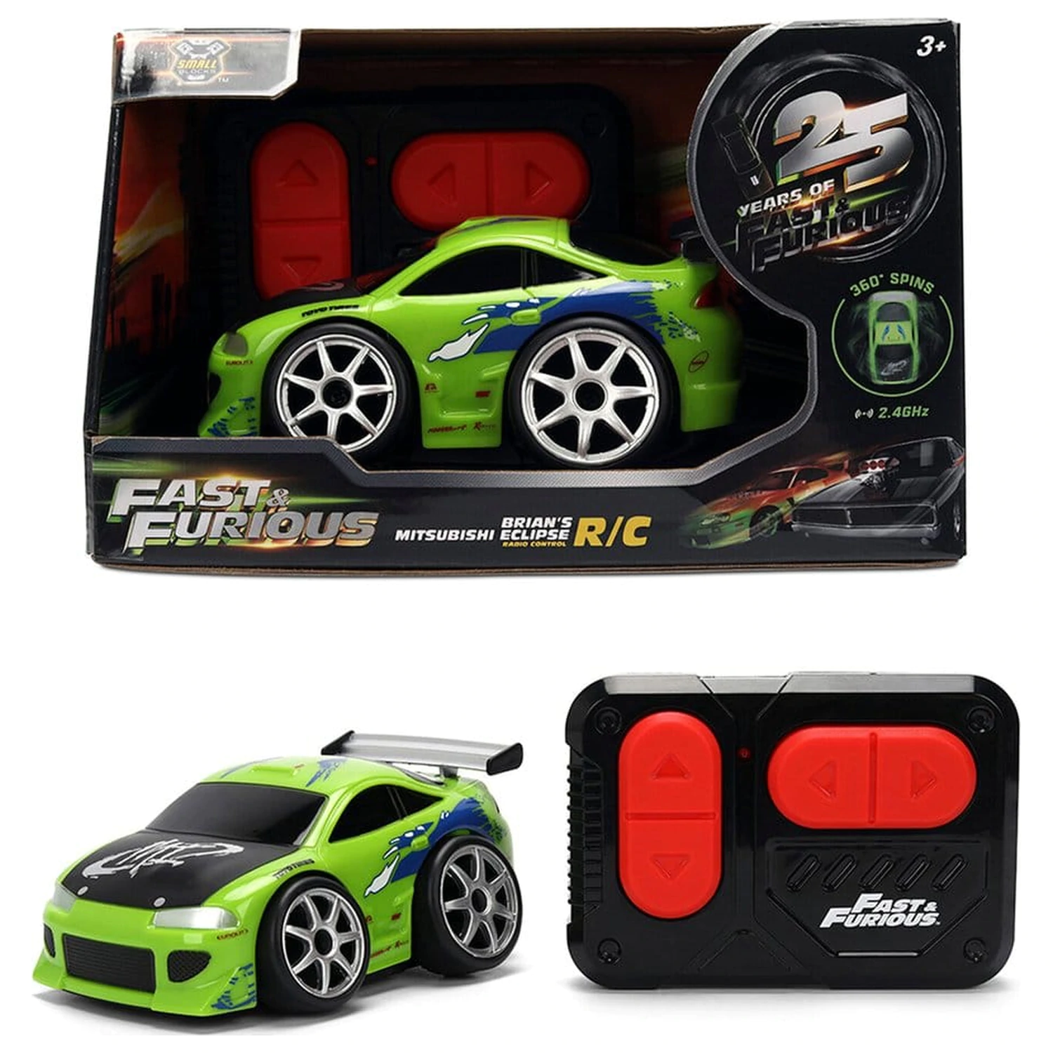 Fast & Furious RC 1:28 malé bloky produktová fotografia