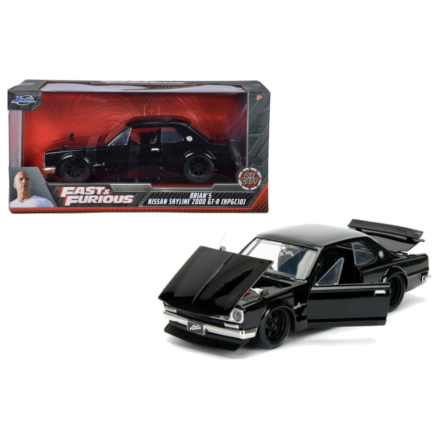 Fast & Furious 1971 Nissan Skyline 1:24 produktová fotografia
