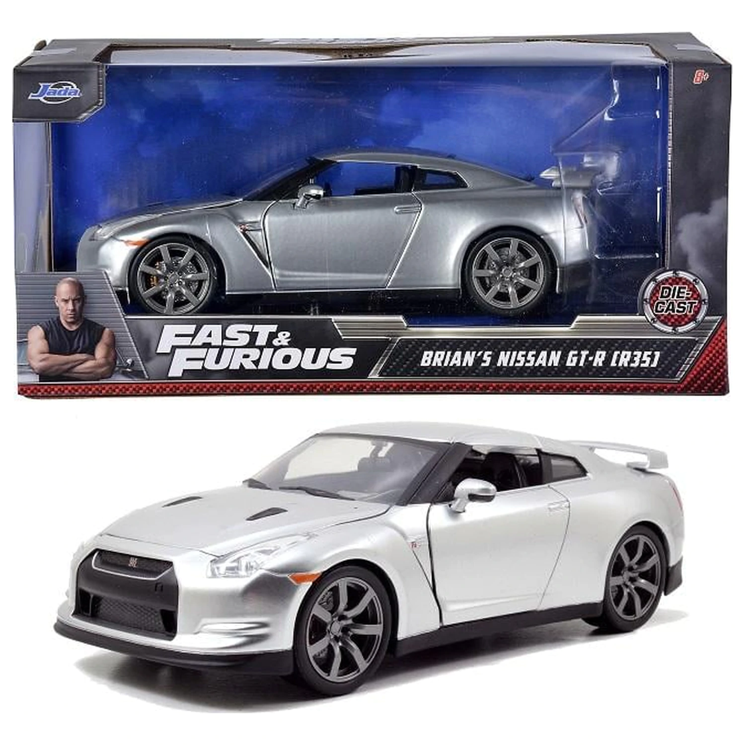 Fast & Furious 2009 Nissan GT-R 1:24 produktová fotografia