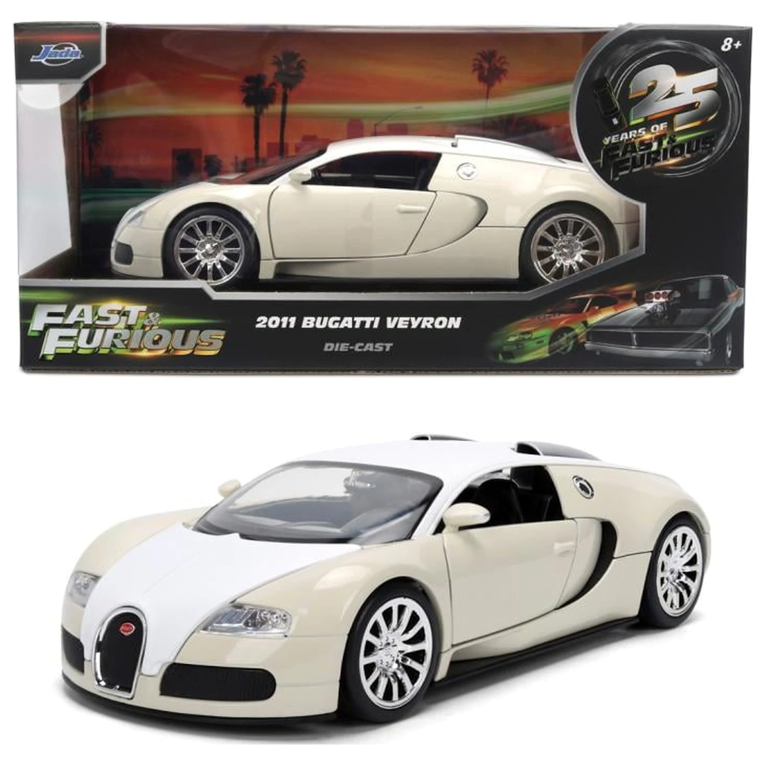 Fast & Furious 2011 Bugatti Veyron 1/24 produktová fotografia