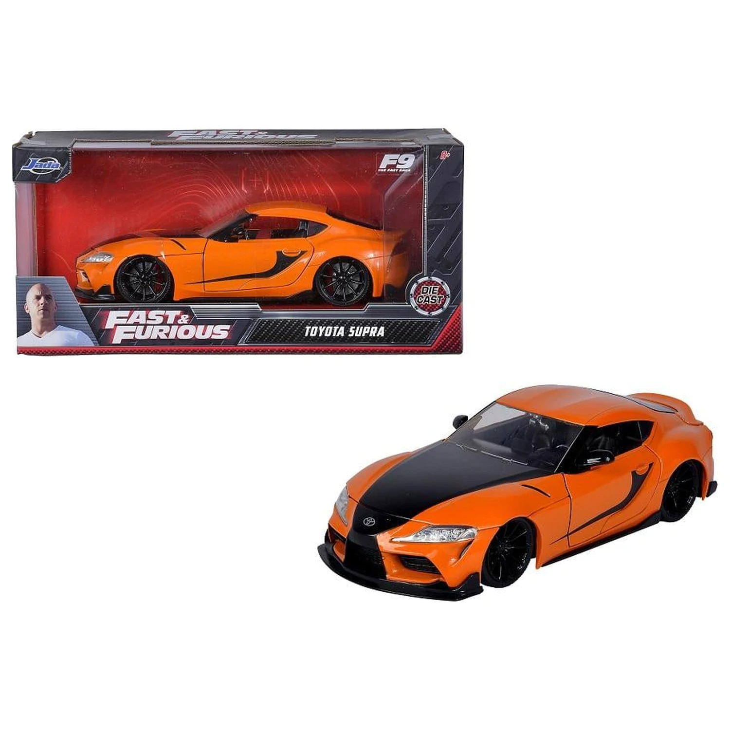 Fast & Furious 2020 Toyota Supra - 1:24 produktová fotografia
