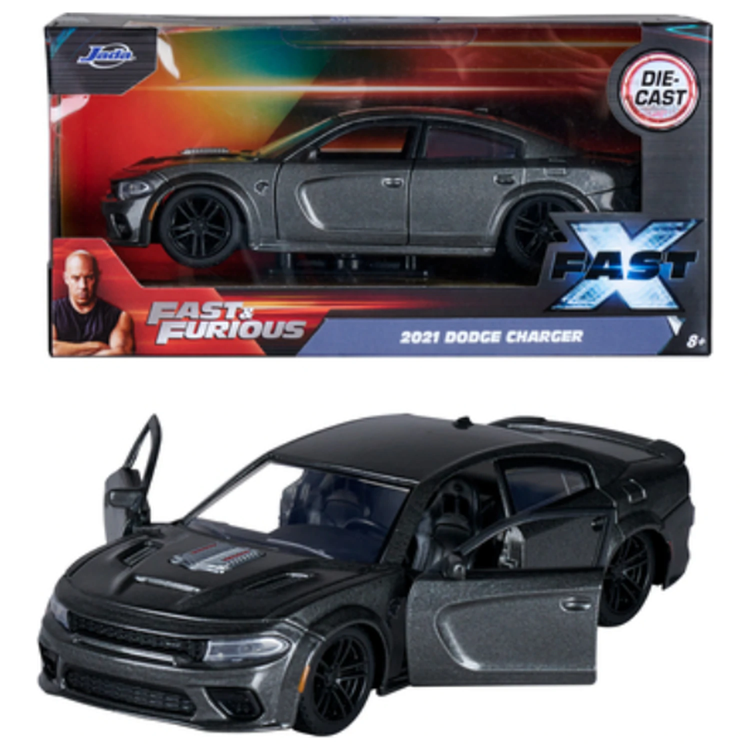 Fast & Furious 2021 Dodge Charger 1:24 produktová fotografia