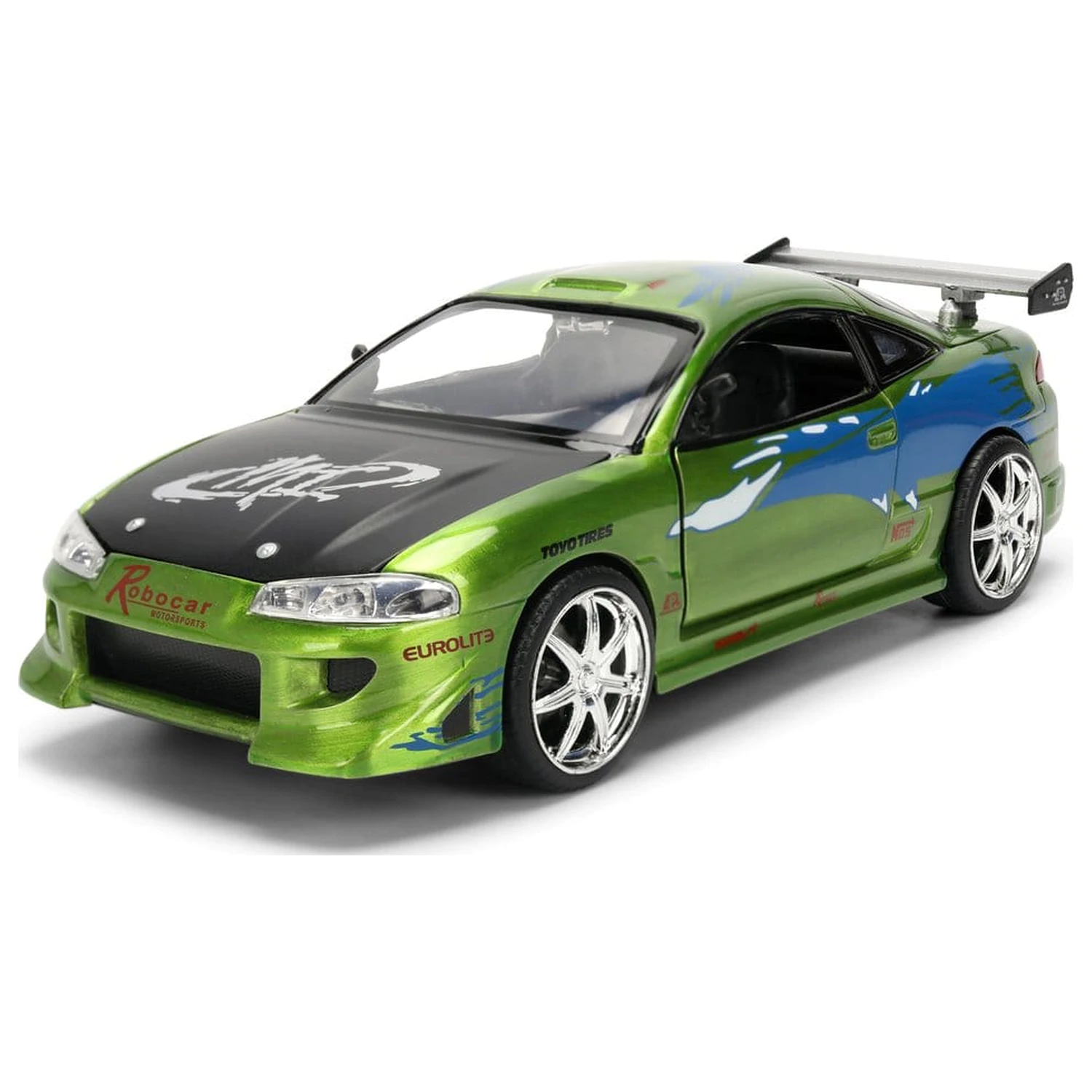 Fast & Furious Diecast vozidlo 1:24 Anniversary Mitsubishi 19 cm produktová fotografia