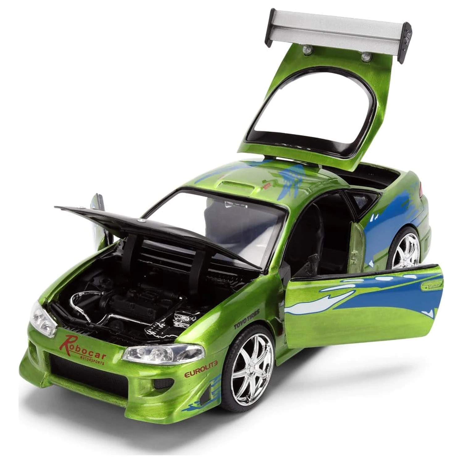 Fast & Furious Diecast vozidlo 1:24 Anniversary Mitsubishi 19 cm produktová fotografia
