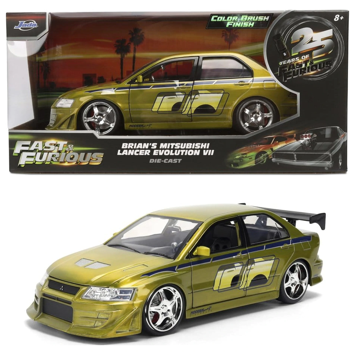 Fast & Furious Diecast Model 1/24 Anniversary Mitsubishi  produktová fotografia